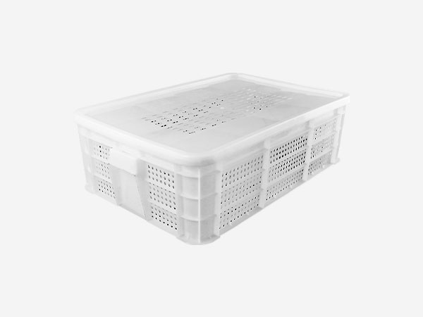 YL-605-180周轉(zhuǎn)筐（圓眼）帶蓋